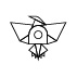 Markut Siyah Çizgisel İkon Logosu, JPG Formatında