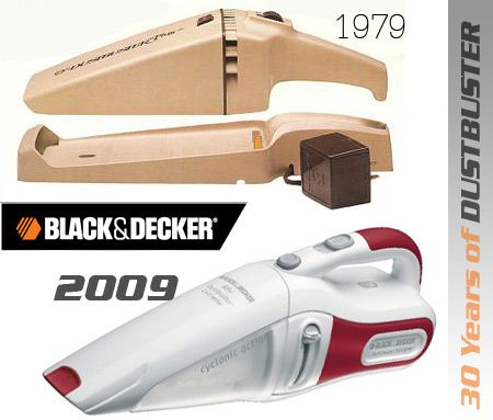 Black and Decker Dustbuster 30 yıl.