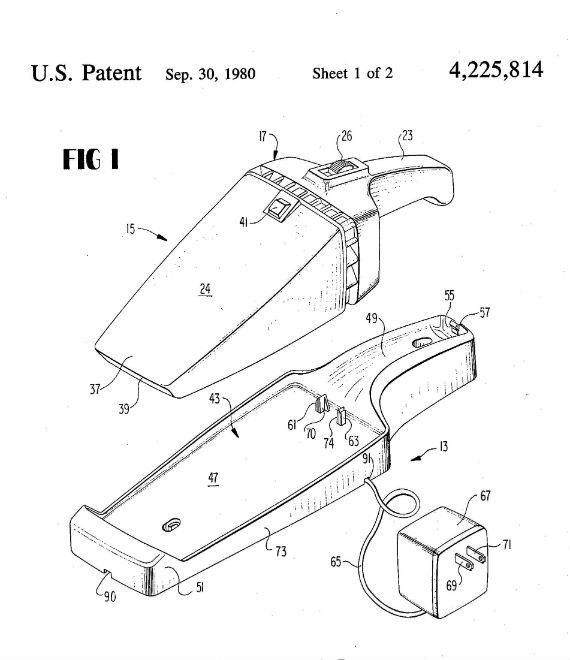 Dustbuster Patent