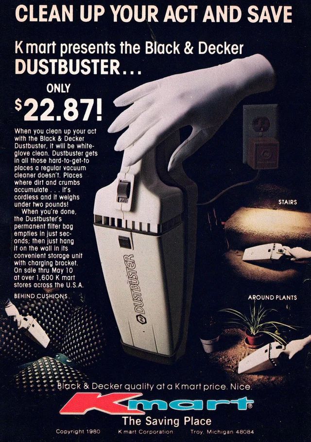 Dustbuster Reklam Afişi