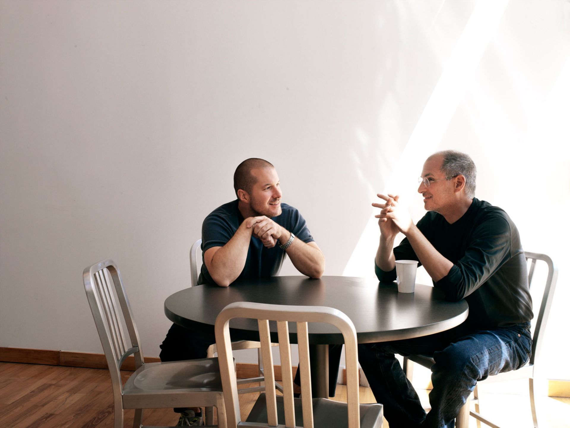 Jonathan Ive ve Steve Jobs