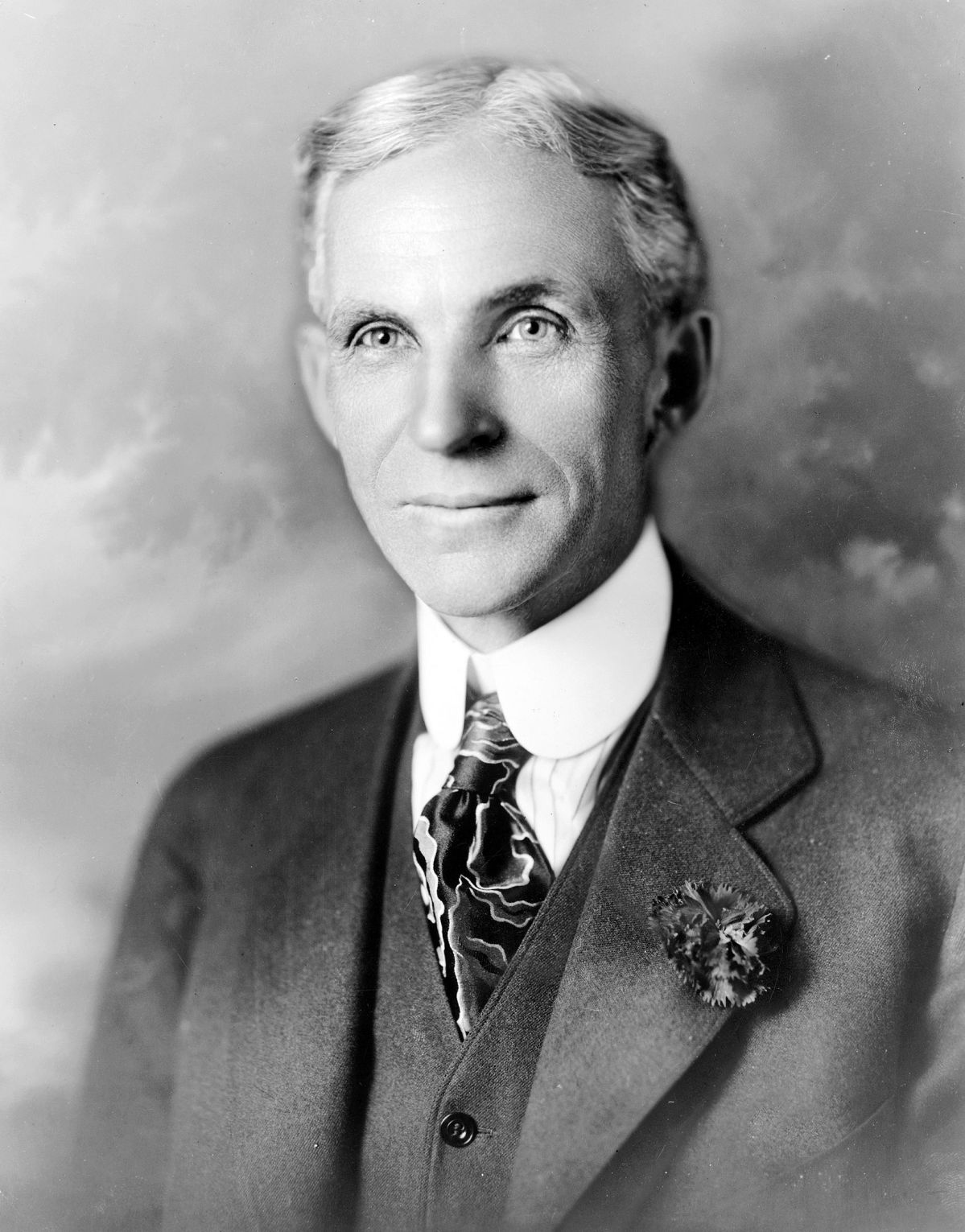 Henry Ford 1919 Portre