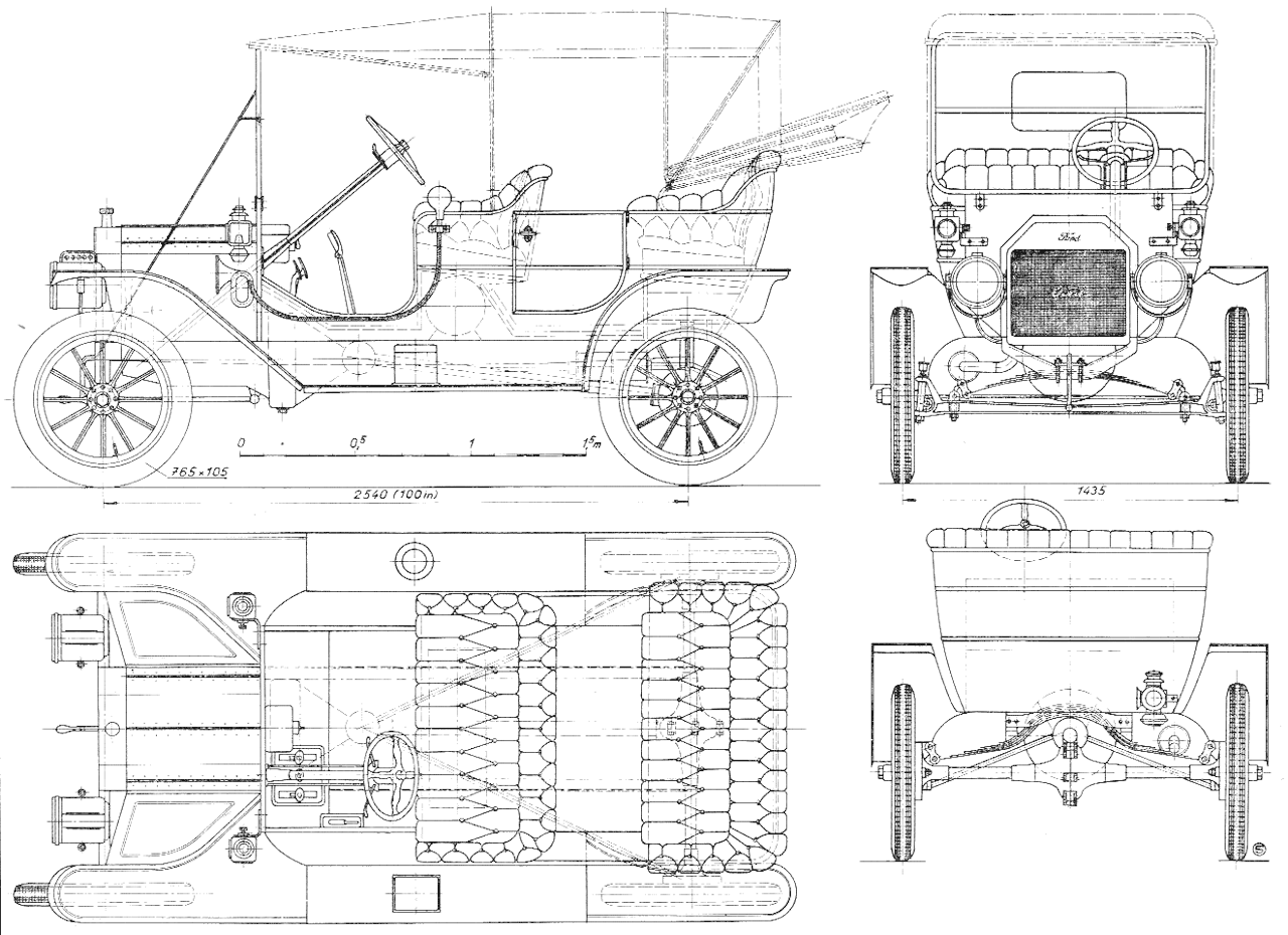 Ford Model T Reknik Resim