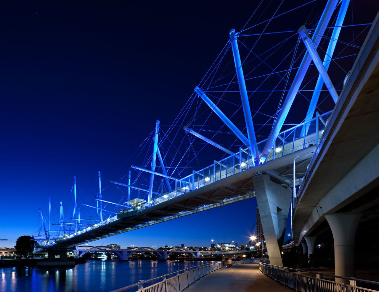 Tensegrity Mimari - Kurilpa Bridge