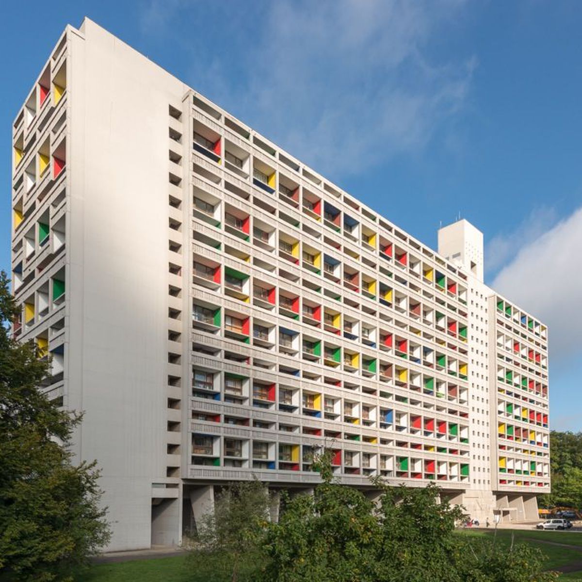 Cité Radieuse, Fransa, mimar Le Corbusier