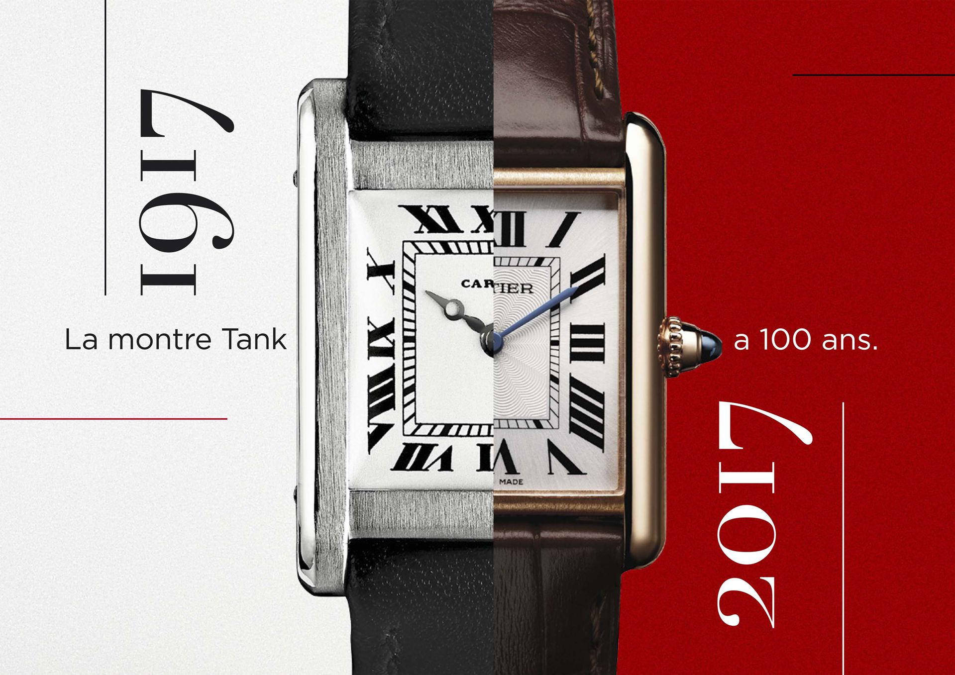 Yüzyıllık İkonik Cartier Tank Saat