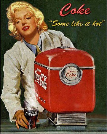 1950ler Coco Cola reklamı