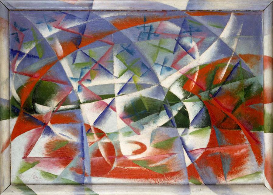 Soyut Hız+Ses, Giacomo Balla, 1913-14. Fütürizm Hareketi