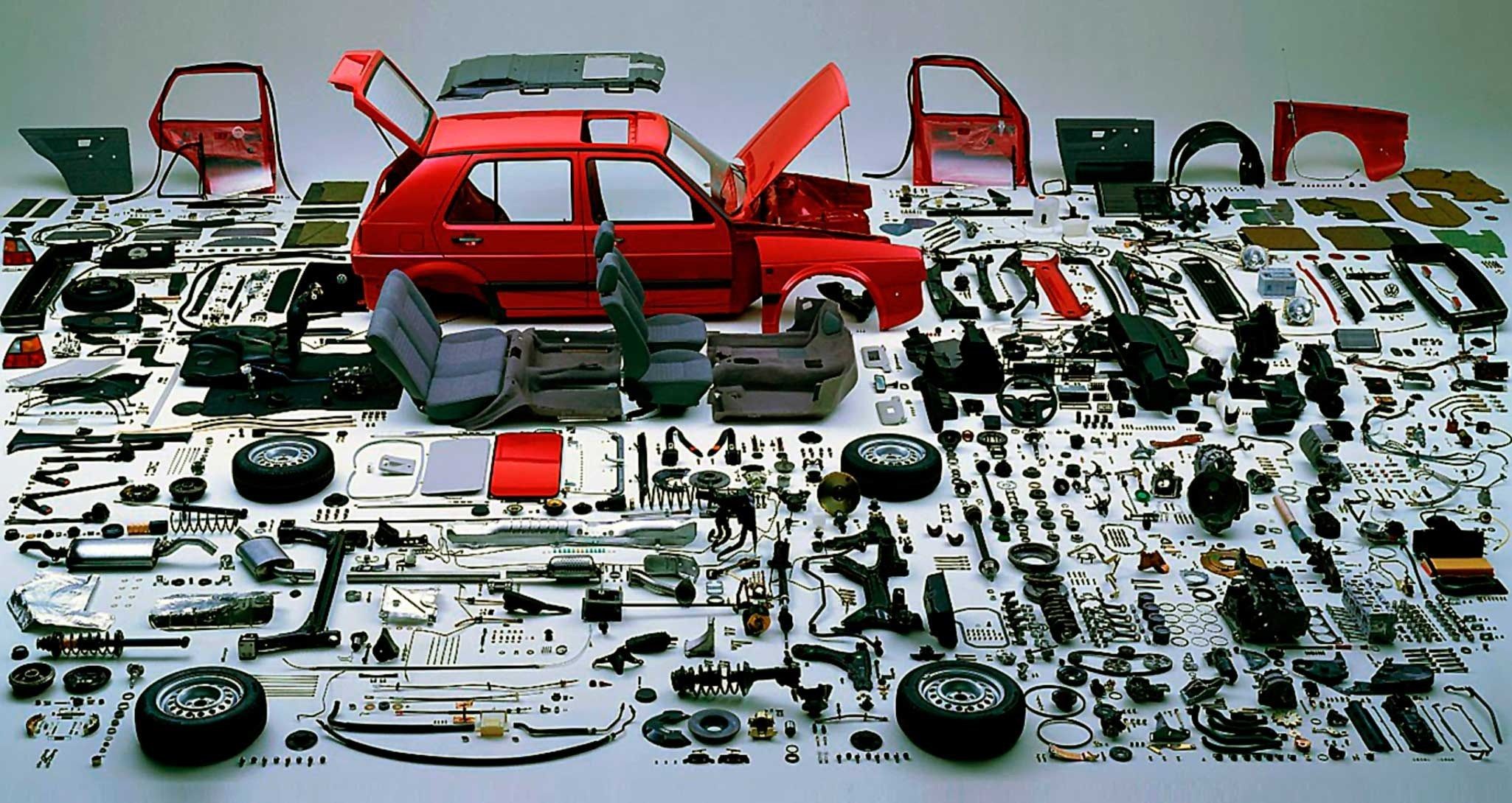 Araba componentleri, parçaları