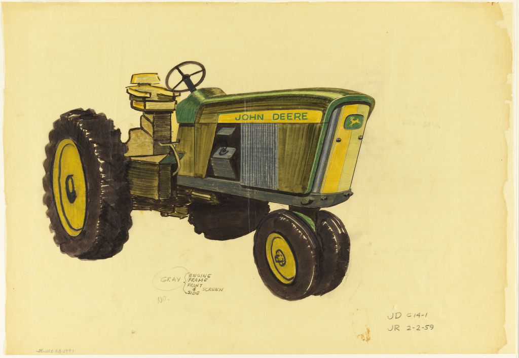 Henry Dreyfuss - Traktör Çizimi
