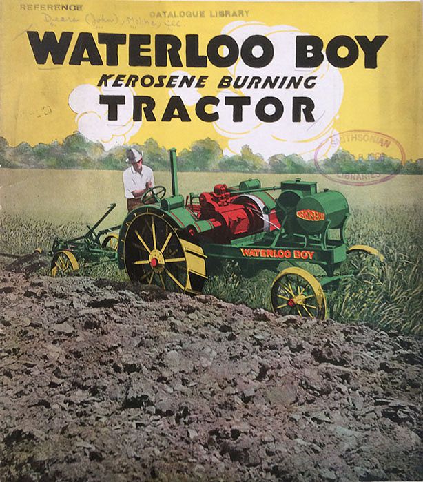 Waterloo Boy traktör kataloğu, 1920