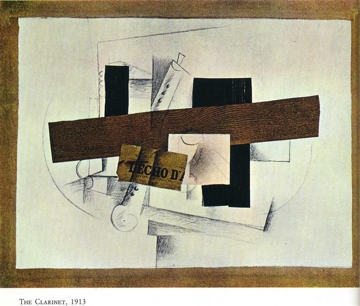 George Braque, “Klarnet Natürmortu"